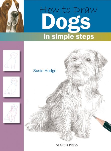 Search Press Books-How To Draw Dogs cover
