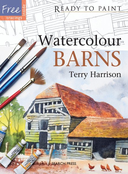 Watercolour Barns (Ready to Paint) cover