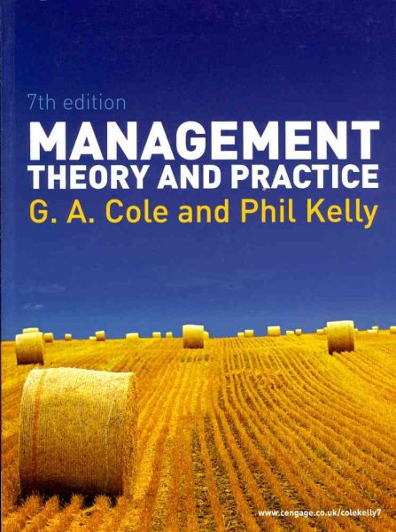Management Theory and Practice cover