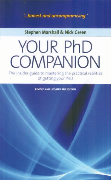 Your PhD Companion: 3rd edition cover