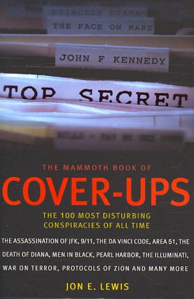 The Mammoth Book of Cover-ups (Mammoth Books) cover