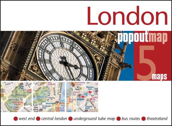 London PopOut Map cover
