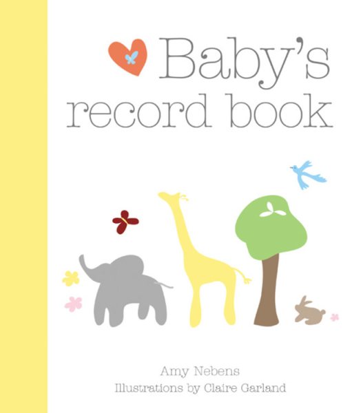 Baby's Record Book cover