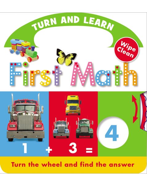 Turn and Learn: First Math cover