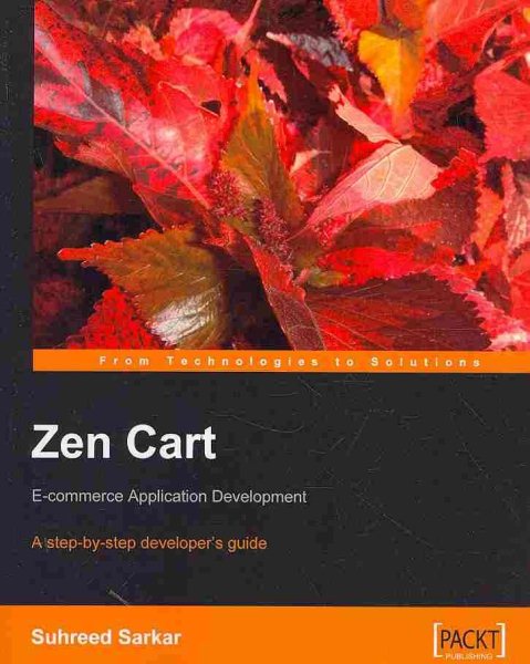 Zen Cart: E-commerce Application Development: A step-by-step developer's guide cover