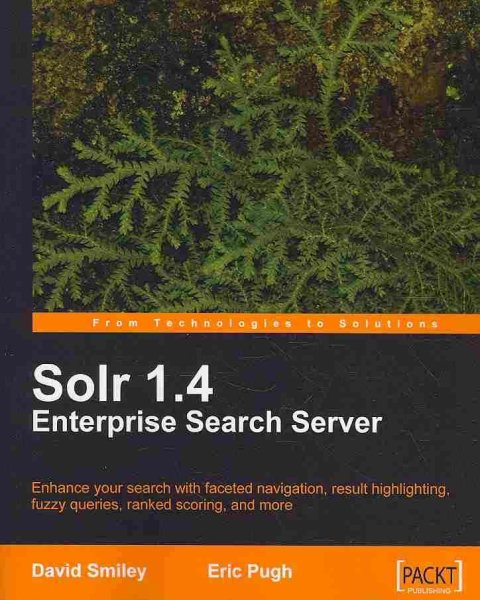 Solr 1.4 Enterprise Search Server cover