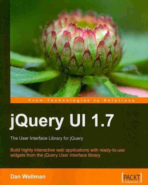 jQuery UI 1.7: The User Interface Library for jQuery cover