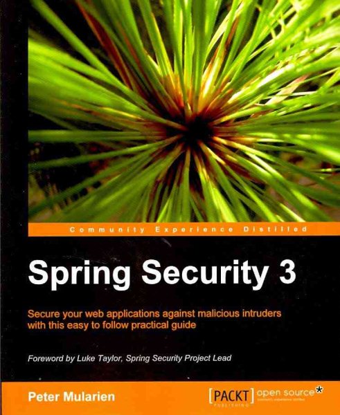 Spring Security 3 cover
