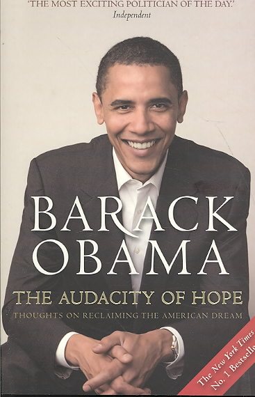 The Audacity of Hope [Paperback] [Jan 01, 2008] BARACK OBAMA cover