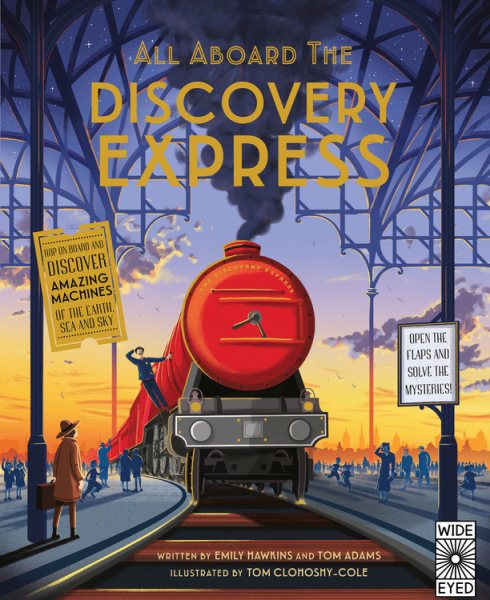 All Aboard The Discovery Express: Open the Flaps and Solve the Mysteries cover