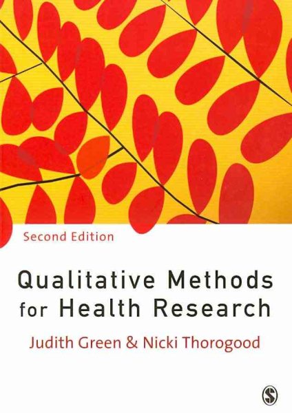 Qualitative Methods for Health Research (Introducing Qualitative Methods series) cover