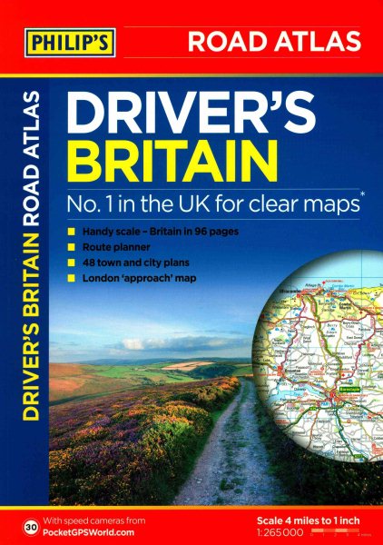 Philip's Driver's Atlas Britain: Paperback cover