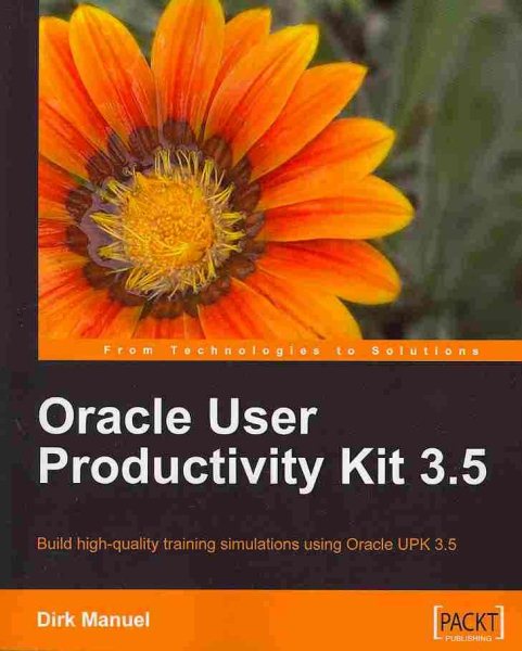 Oracle User Productivity Kit 3.5 cover