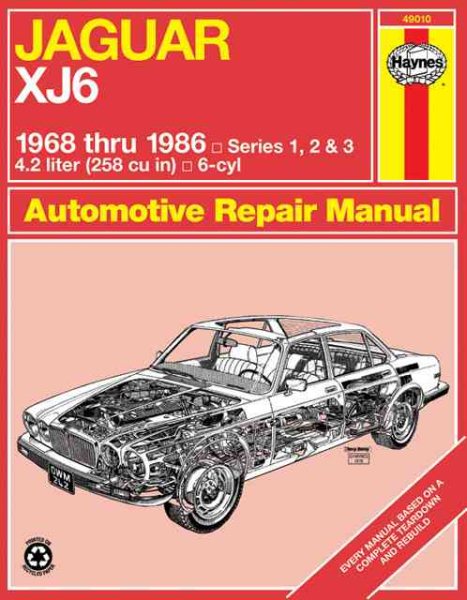 Jaguar XJ6 '68'86 (Haynes Repair Manuals)