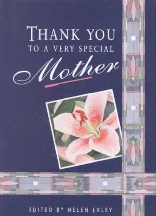 Thank You to a Very Special Mother cover