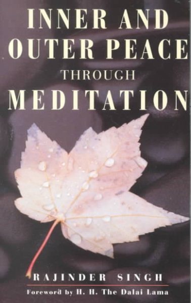 Inner & Outer Peace Through Meditation cover