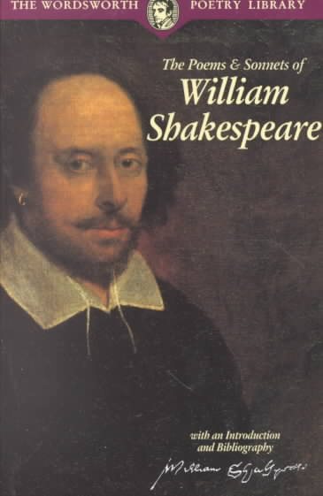 Poems & Sonnets of William Shakespeare (Wordsworth Poetry) cover