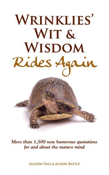 Wrinklies' Wit & Wisdom Rides Again cover