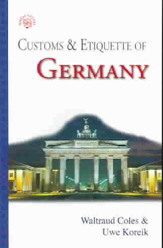 Customs & Etiquette of Germany (SIMPLE GUIDES CUSTOMS AND ETIQUETTE) cover