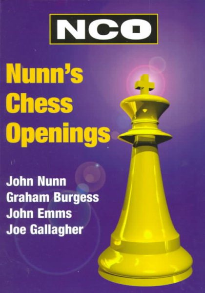 Nunn's Chess Openings (Cadogan Chess Books)