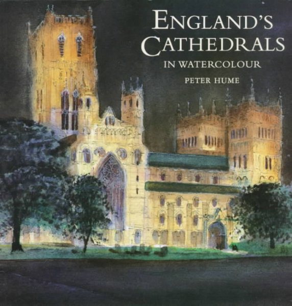 England's Cathedrals in Watercolour cover