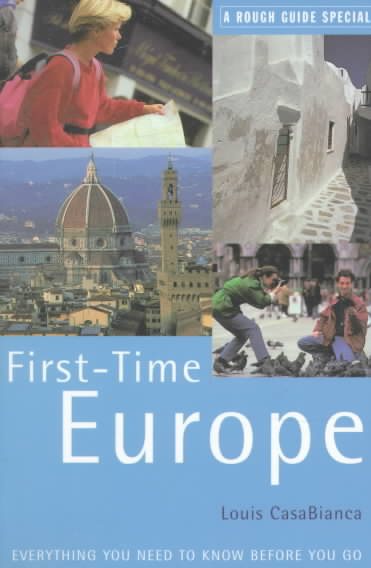 Rough Guide First-time Europe : Special (3rd Edition) cover