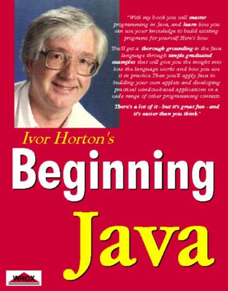 Beginning Java cover