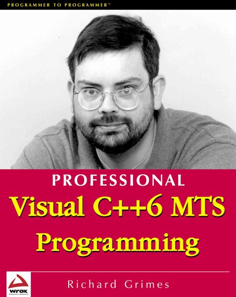 Professional Visual C++ MTS Programming cover