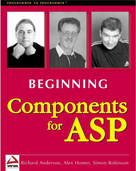 Beginning Components for ASP cover