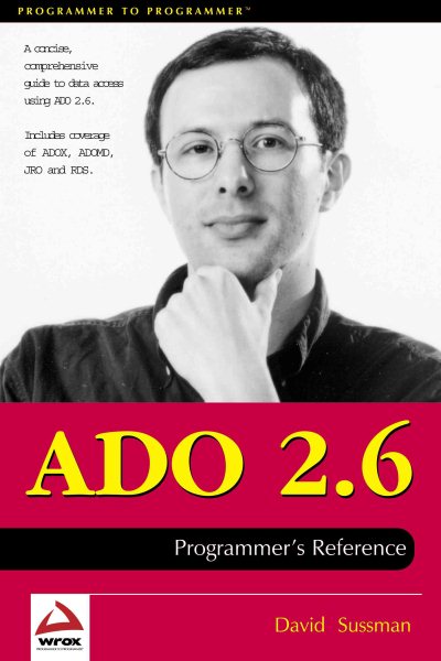 ADO 2.6 Programmer's Reference cover