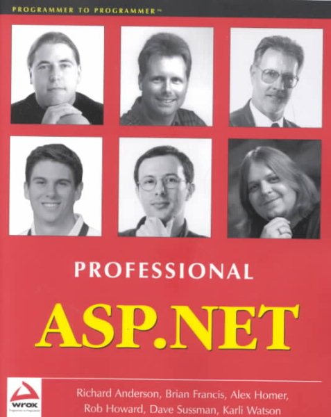 Professional ASP.NET cover