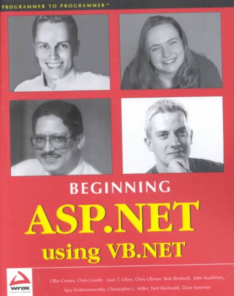 Beginning ASP.NET Using VB.NET cover
