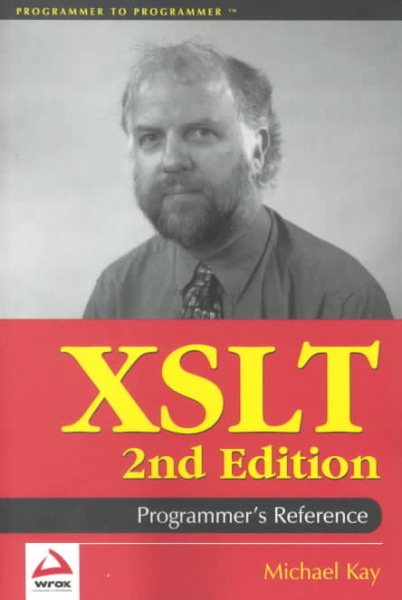 XSLT Programmer's Reference 2nd Edition cover