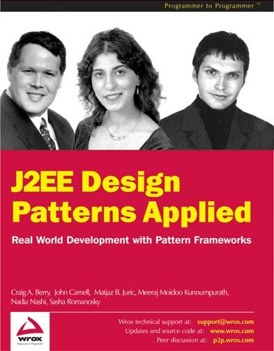 J2EE Design Patterns Applied cover