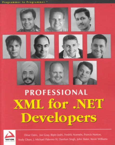 Professional XML for .NET Developers cover