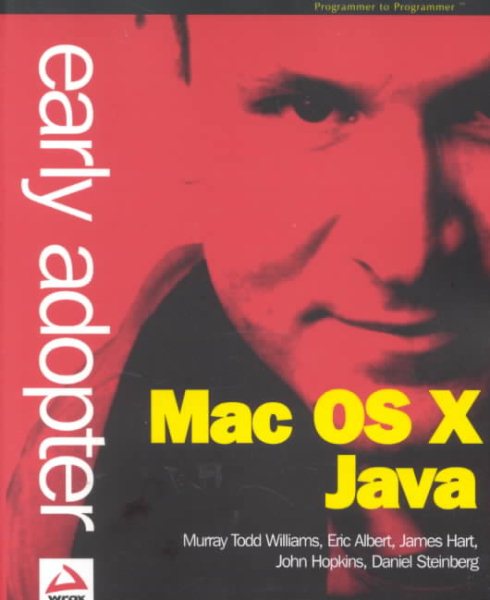 Early Adopter Mac OS X Java cover
