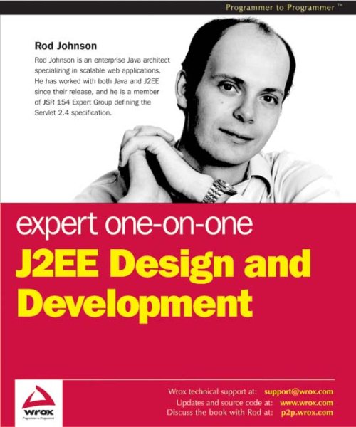 Expert One-on-One J2EE Design and Development cover