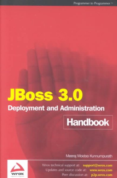 JBoss 3.0 Deployment and Administration Handbook cover