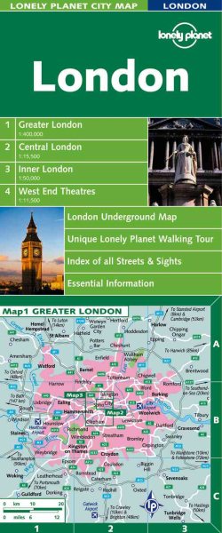 Lonely Planet London (Lonely Planet City Maps) cover
