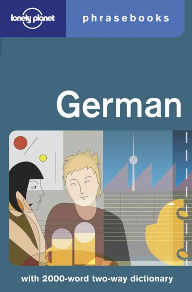 German: Lonely Planet Phrasebook (English and German Edition) cover