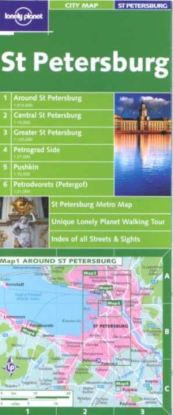 Lonely Planet St Petersburg (Lonely Planet City Maps) cover