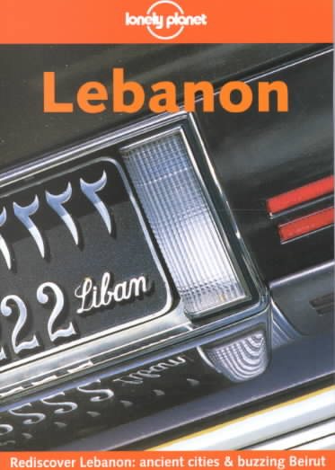 Lonely Planet Lebanon cover