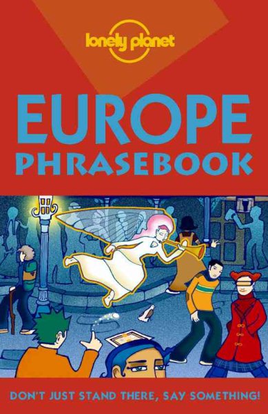 Lonely Planet Europe Phrasebook cover