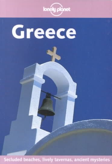 Greece (Lonely Planet Greece) cover
