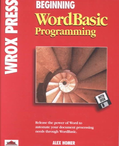 Beginning Wordbasic Programming cover