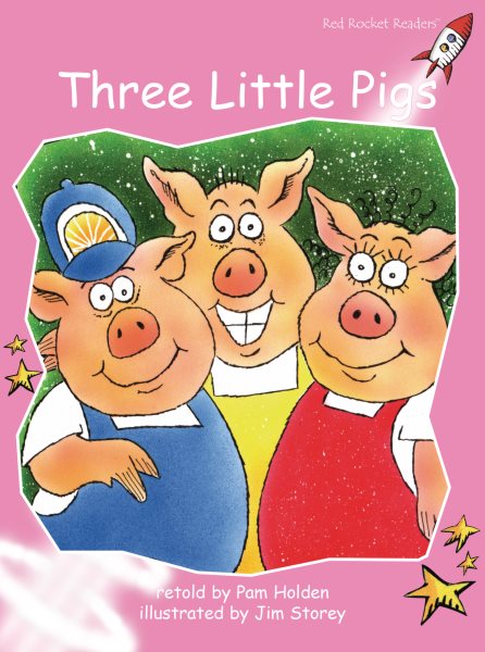 Three Little Pigs: Pre-reading (Red Rocket Readers: Fiction Set B) cover