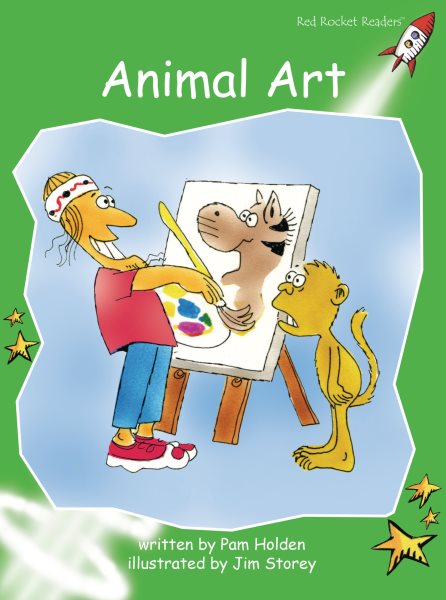Animal Art (Red Rocket Readers, Early Level 4) cover