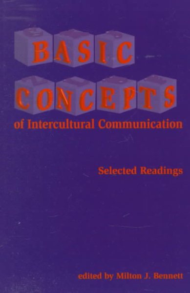 Basic Concepts of Intercultural Communication: Selected Readings cover