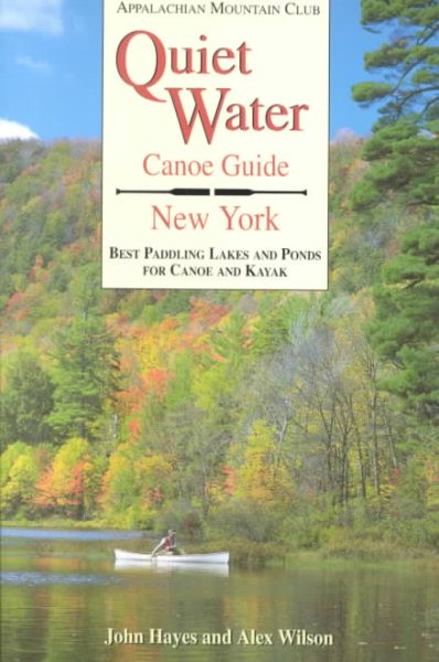 Quiet Water Canoe Guide: New York cover