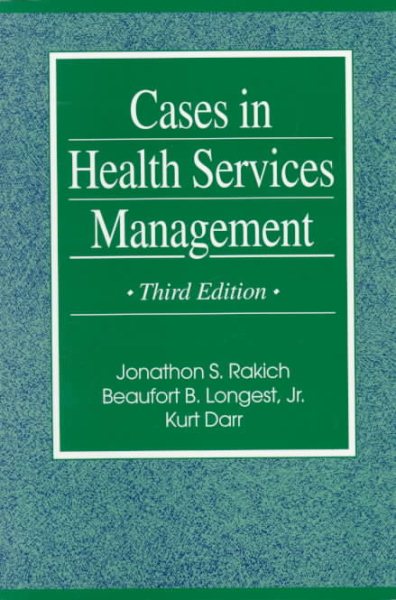 Cases in Health Services Management cover